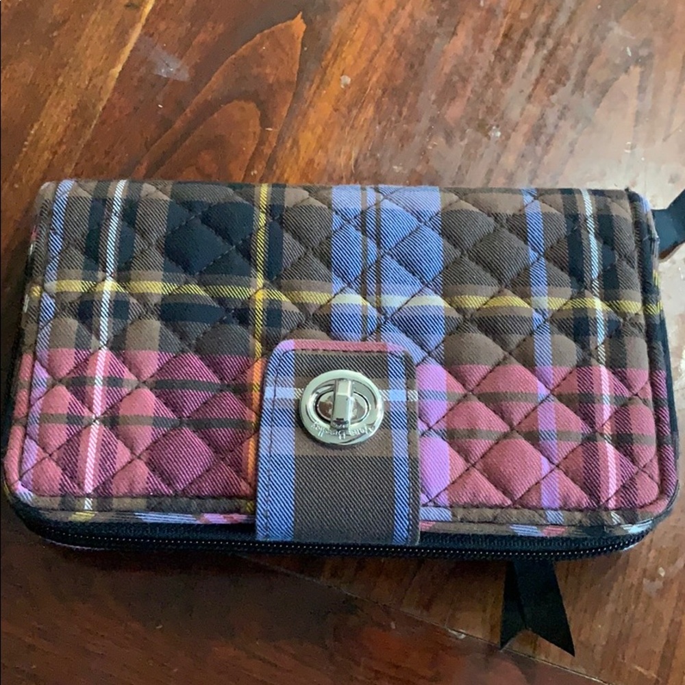 Vera Bradley RFID Turnkock Wallet